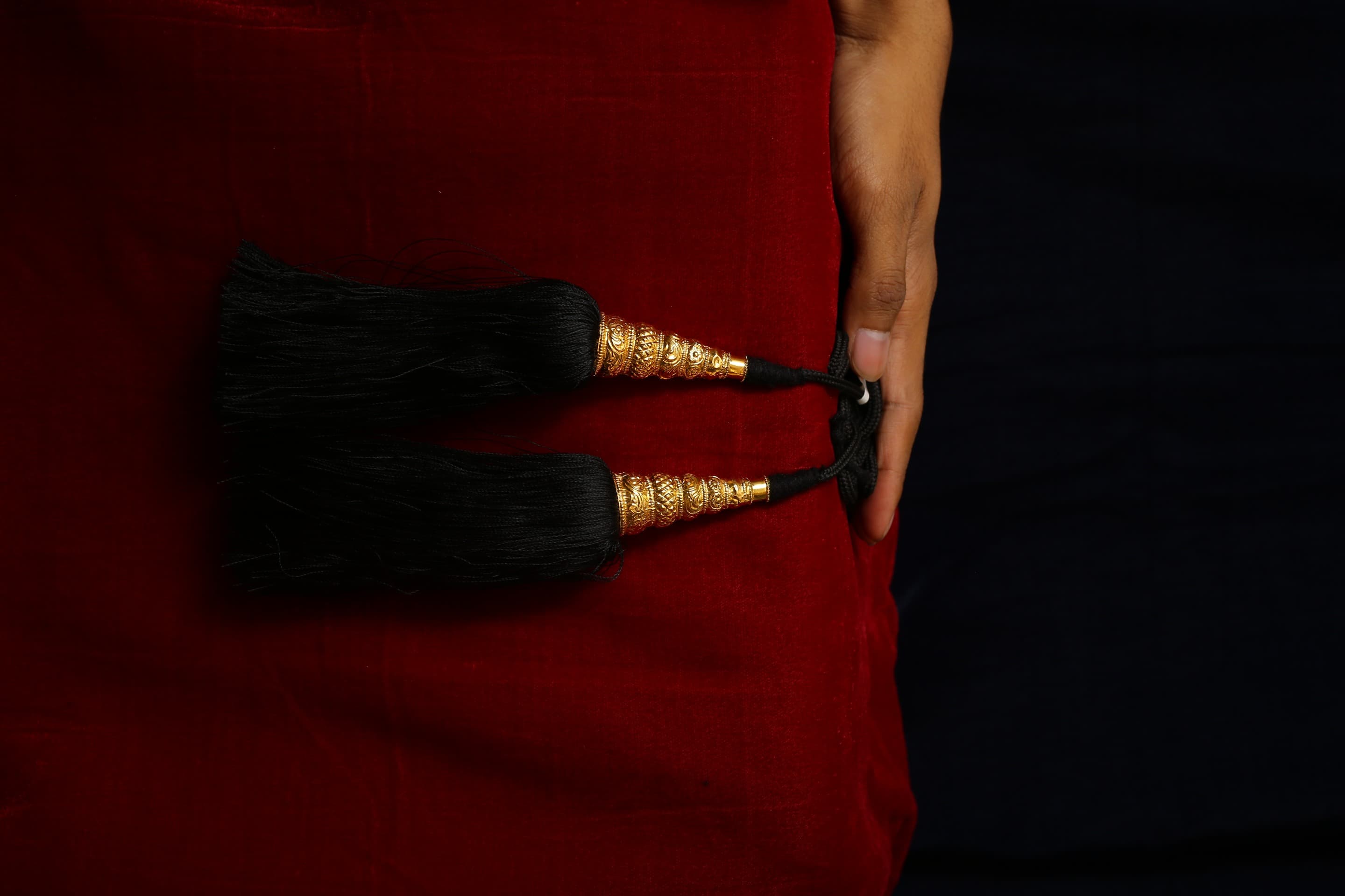 Traditional Gold Jada Hair Ornament ( Jada Kucchu)